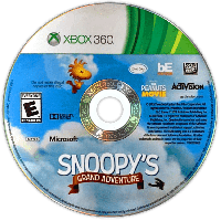 Snoopy's Grand Adventure Xbox 360 US box art